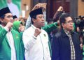 Ketua Umum DPP PPP romahurmuziy tengah