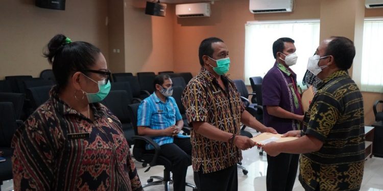 DPA-SKPD Kota Kupang 2021 Diserahkan Secara Simbolis