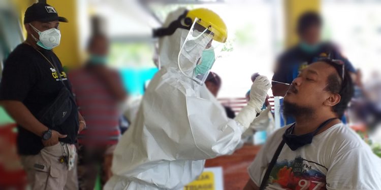 Sponsori Pembentukan TPP Covid-19 Kelurahan Nefonaek, Lurah Titus Berterima Kasih Kepada Zeyto Ratuarat & Mohammad Ansor