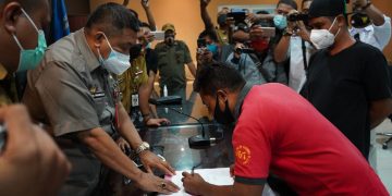 DPA-SKPD Kota Kupang 2021 Diserahkan Secara Simbolis
