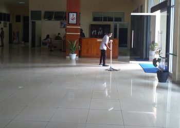 Cegah Corona, Dinas PUPR Provinsi NTT Terapkan Protokol Kesehatan dan Jaga Kebersihan Kantor