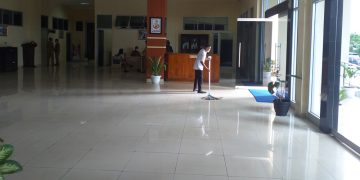 Cegah Corona, Dinas PUPR Provinsi NTT Terapkan Protokol Kesehatan dan Jaga Kebersihan Kantor