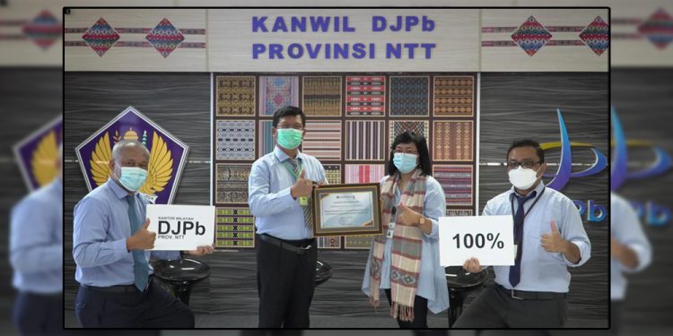 Seluruh Pegawai DJPb NTT Tunjuk Teladan Dengan Lapor SPT Tahunan