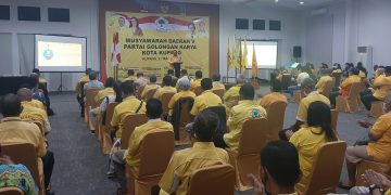 Jonas Salean Dipercaya Secara Aklamasi Untuk Pimpin Partai Golkar Kota Kupang