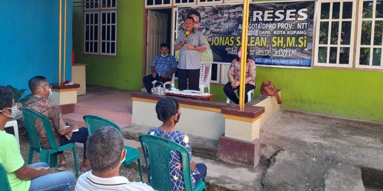 Sebagai Wakil Rakyat, Jonas Salean Rutin Jaring Aspirasi Masyarakat Melalui Reses