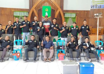 IAD Wilayah NTT Tanam 100 Anakan Pohon Ditanam di Halaman Kantor Kejari Kabupaten Kupang