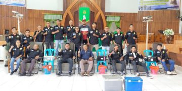 IAD Wilayah NTT Tanam 100 Anakan Pohon Ditanam di Halaman Kantor Kejari Kabupaten Kupang
