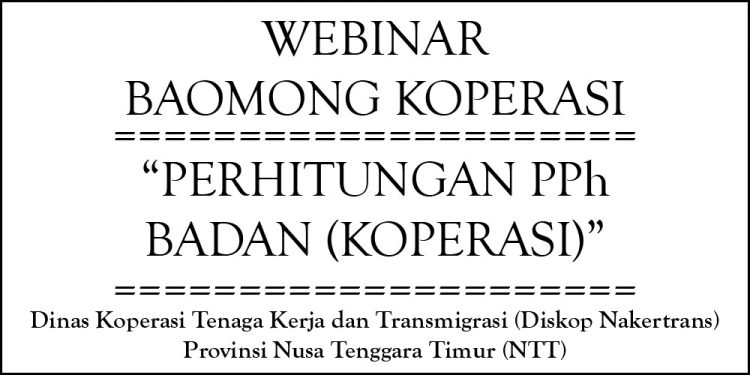 Koperasi Sebagai Badan Hukum Wajib Membayar, Memotong Serta Memungut Pajak