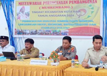 Camat Kota Raja Berharap Usulan Dari 8 Kelurahan Diakomodir Pemkot Kupang