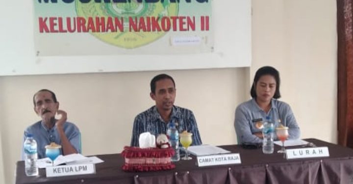 Musrenbangkel Naikoten Dua Lahirkan Sejumlah Program Pembangunan Infrastruktur