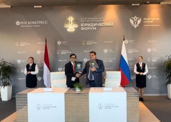Indonesia dan Rusia MoU Nota Kesepahaman Bidang Hukum