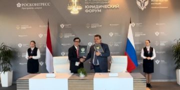 Indonesia dan Rusia MoU Nota Kesepahaman Bidang Hukum