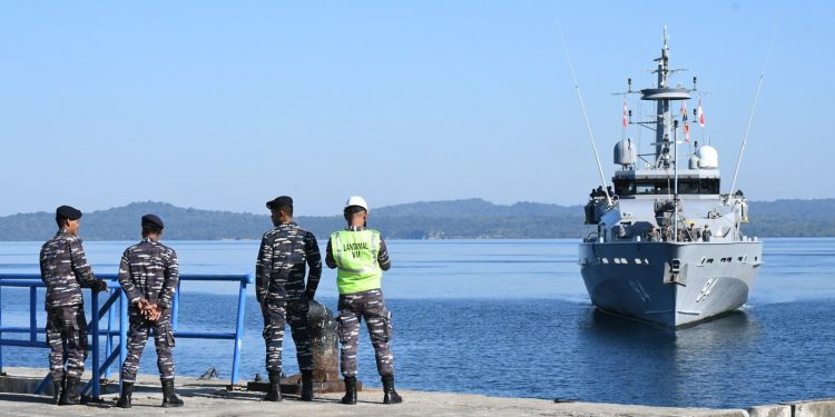 Kegiatan Latihan Cassoex Bersama Lantamal VII dan Tentara Australia