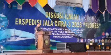 Pushidrosal TNI Angkatan Laut Gelar Diskusi Ilmiah Ekspedisi Jala Citra-3 2023 “Flores” 