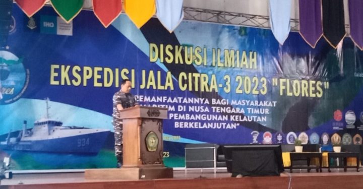 Pushidrosal TNI Angkatan Laut Gelar Diskusi Ilmiah Ekspedisi Jala Citra-3 2023 “Flores” 