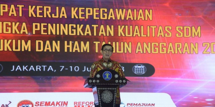 Menteri Hukum Dan HAM Yasonna H. Laoly