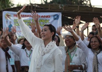 Tutup Rakorwil di Pantai Liman, Bunda Julie Ajak Kembangkan Kelor dan Produk UMKM