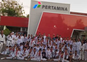 Walau Baru Terbentuk, Manager Pertamina Retail NTT Bangga Dengan Taekwondoin Dojang Pertamina