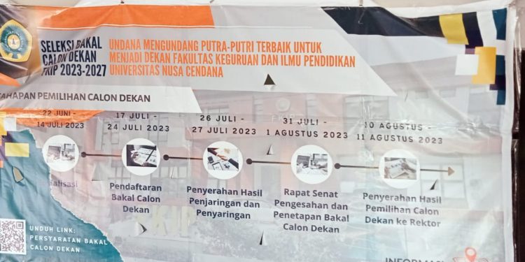 Dinilai Cacat Hukum, Tahapan Pemilihan Dekan FKIP Undana Harus Dianulir