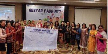 Bukti Kecintaan Terhadap PAUD, Bunda Julie Berat Tinggalkan NTT