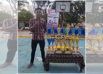 Tanamkan Hidup Sehat dan Tumbuhkan Semangat Olahraga Masyarakat, Desa Tanajawa Selenggarakan Lomba Voli Antar RT/RW