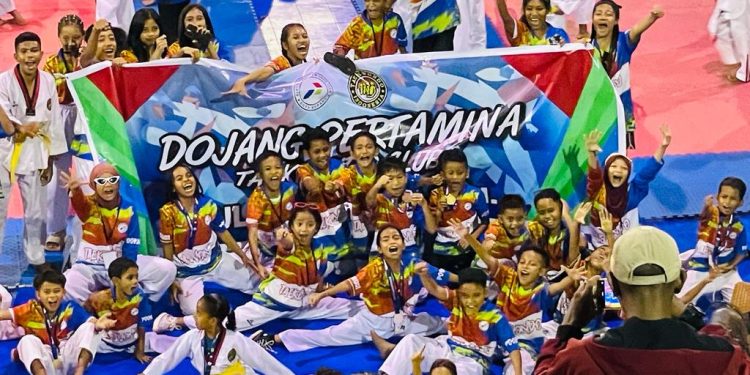 Dojang Pertamina berhasil Kumpulkan Medali Pada Kejuaraan Taekwondo Liliba Cup