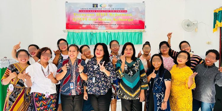 Sambut HUT Reformasi, GMIT, dan Bulan Keluarga Sekaligus Gali Potensi, Lapas Perempuan Kupang Gelar Lomba Vokal Solo Bagi Warga Binaan