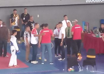 Hari Kedua Open Tournament Diklat Taekwondo Club Nyaris Ricuh