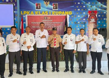 LPKA Klas 1 Kupang Didik Anak Binaan Untuk Mencintai NKRI