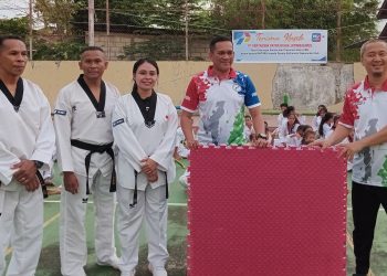 Tingkatkan Kualitas Atlet Taekwondo, Dojang Pertamina Dapat Bantuan Matras Dari PT Pertamina