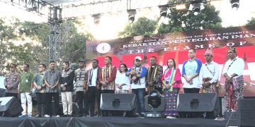 Orias Moedak Menghadiri Acara The Flame Of Revival Burns in Soe and Indonesia