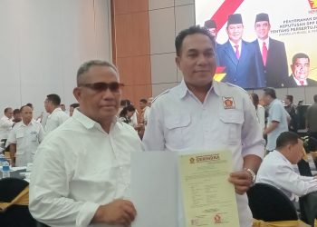 Pilkada SBD : Paket Rakyat Resmi Mengantongi SK B 1 KWK Dari Partai Gerindra