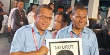 Penarikan Nomor Urut Cagub dan Cawagub, Melki Laka Lena – Jhoni Asadoma Dapat Nomor Urut 2