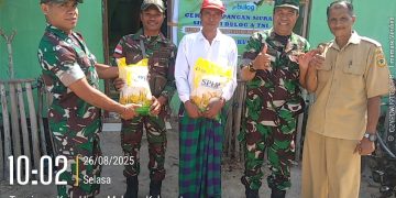 Gelar Pasar Murah, Sinergi Bulog Dan TNI Di Sabu Raijua