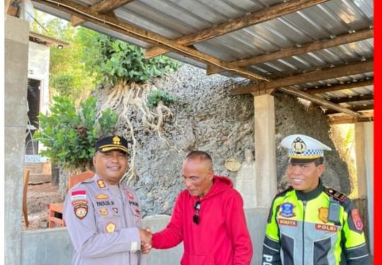 Satlantas Polres Sabu Raijua Gelar Anjangsana Sambut HUT Lalu Lintas ke-70