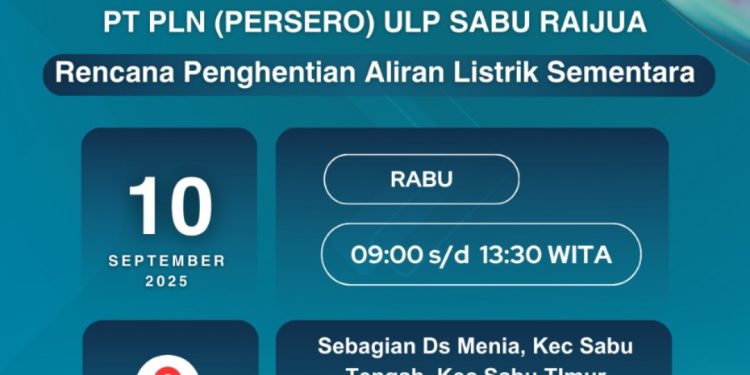 Pemeliharaan SUTM, PLN Tingkatkan Keandalan Listrik di Sabu Raijua