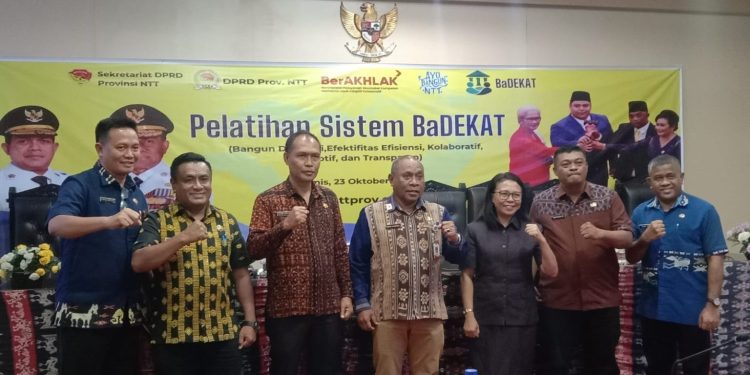 Sekretariat DPRD NTT Luncurkan Sistem BaDEKAT