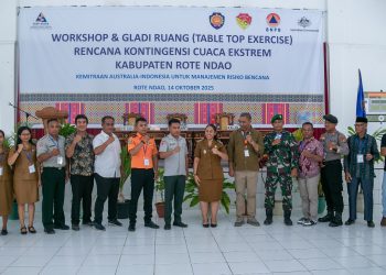 Pemkab Rote Ndao dan SIAP SIAGA NTT Gelar Workshop, Gladi Ruang, dan Gladi Lapangan Rencana Kontinjensi Cuaca Ekstrem