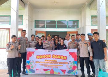 Polres Sabu Raijua Gelar Aksi Donor Darah dalam Rangka HUT Humas Polri