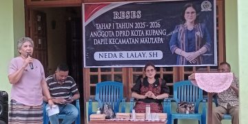 Neda Lalay Siap Bantu Warga Sikumana Yang Belum Miliki BPJS