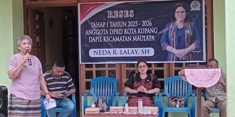 Neda Lalay Siap Bantu Warga Sikumana Yang Belum Miliki BPJS