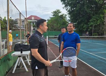 Ketua Pengda PELTI NTT Rudi Basuki Beri Apresasi Atas Diselenggarakannya Turnamen Tenis Wali Kota Kupang Cup II 2025