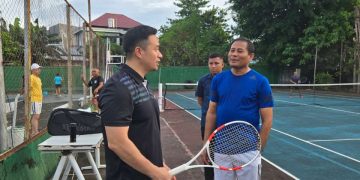 Ketua Pengda PELTI NTT Rudi Basuki Beri Apresasi Atas Diselenggarakannya Turnamen Tenis Wali Kota Kupang Cup II 2025
