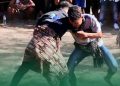 Gulat Sabu Jadi Pertunjukan Dalam Even Budaya Kelurahan Airnona