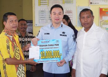 Penyaluran Dana PEM Untuk UMKM Kelurahan