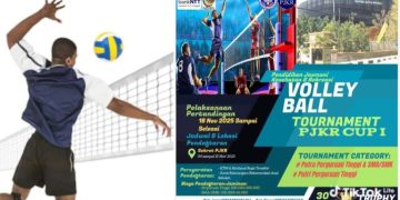 UKAW Kupang Gelar Turnamen Voli PJKR CUP I 2025, Kolaborasi Kampus dan Bank NTT Kobarkan Semangat Prestasi