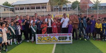 Open Turnamen SAGA Cup 1, Yafet Horo : “Ini Wadah Mengembangkan Potensi Diri Anak”