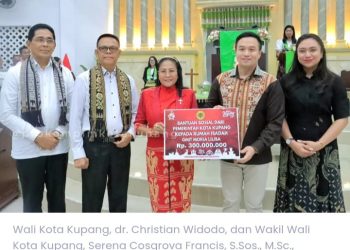 Ditengah Himpitan Ekonomi Warga, Bagian Umum Dan Bagian Kesra Setda Kota Kupang Tetap Setia Melayani