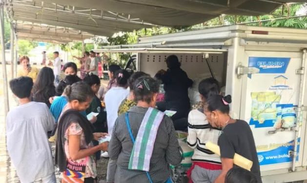 Peduli Masyarakat, Pemkot Kupang Gelar Pasar Murah Bantu Warga Kurang Mampu