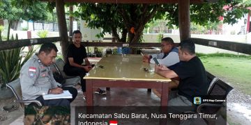 Pemuda Lintas Agama Seba Kota Gelar Rapat Koordinasi dengan Polsek Sabu Barat untuk Kamtibmas Menjelang Natal & Tahun Baru